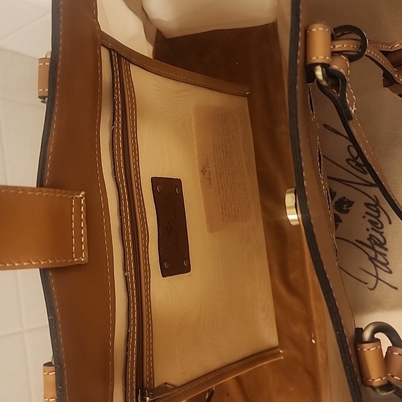 PATRICIA NASH Gianella Tote Mesh Cavo Appllique Tooled - Picture 3 of 10